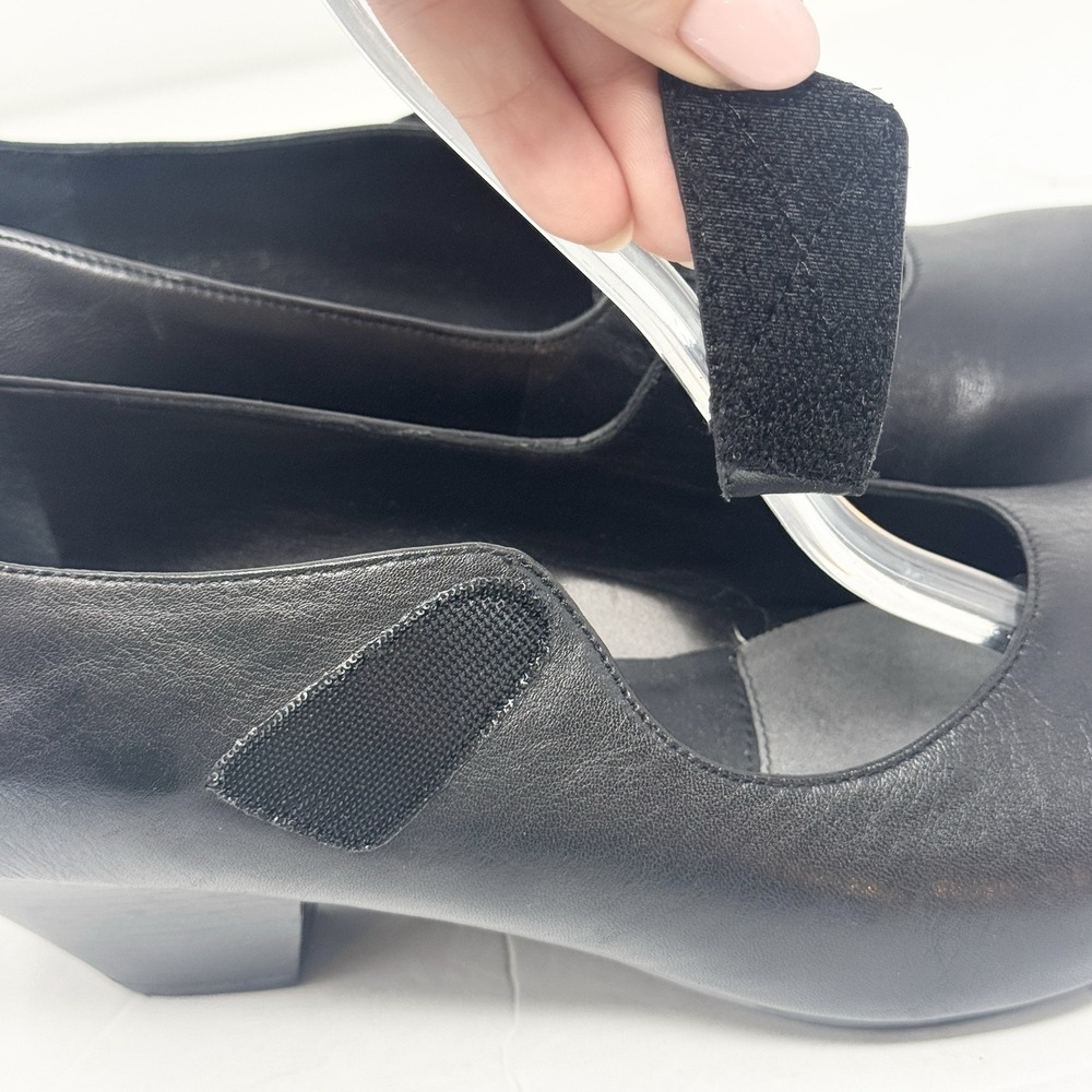 Dansko Betty Mary Jane Shoes Women's Size EU 41 US 11 Black Ankle Heel Pumps - Picture 3 of 10